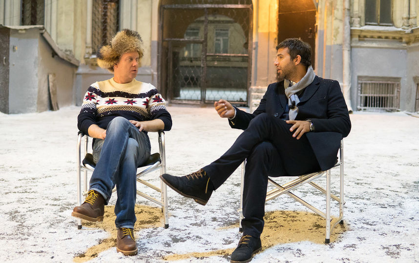 Кадры съемок новых "Елок". Фото предоставлены организаторами