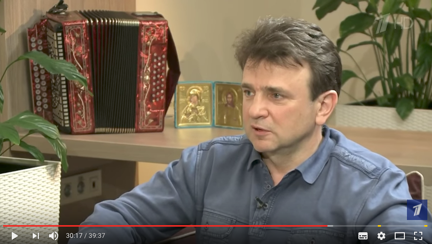 Тимур Кизяков. Фото скриншот с блога "Первого канала" на YouTube