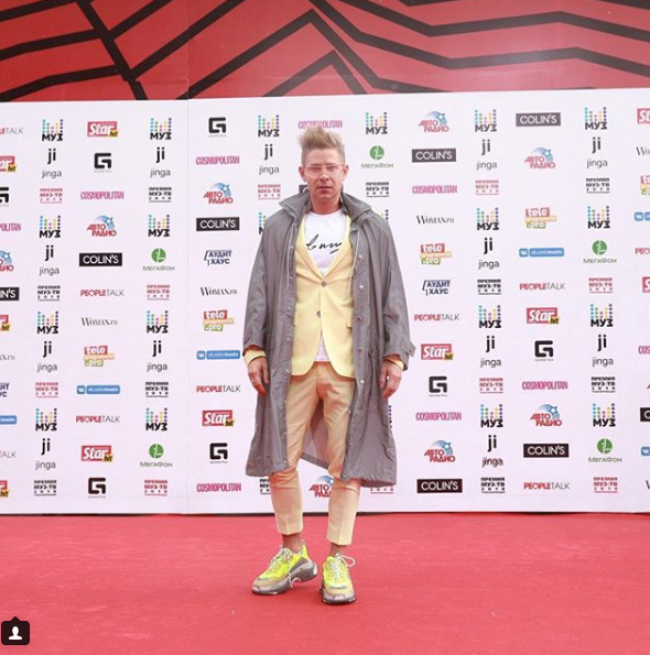 Митя Фомин. Фото скриншот https://www.instagram.com/muztv/?hl=ru