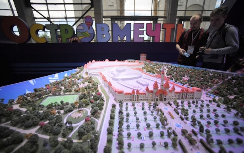 В Москве состоится долгожданное открытие тематического парка развлечений в Нагатинской пойме. Фото Getty