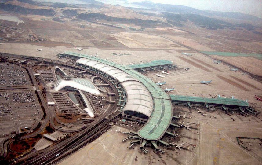 Аэропорт Инчхон. Фото Wikipedia/Siqbal