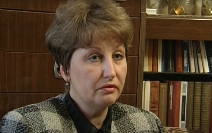 Интервью Ирины Лячиной Сергею Доренко. Лячина – вдова капитана "Курска" Геннадия Лячина. Фото скриншот https://www.youtube.com/watch?v=KnfzQu2X97o