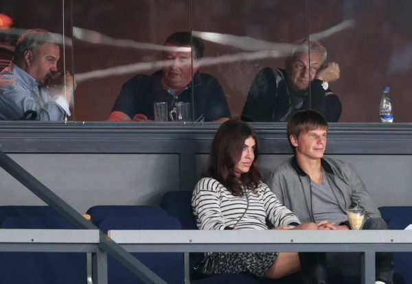 Андрей Аршавин и Алиса Казьмина. Фото РИА Новости