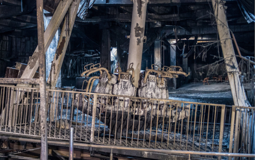 С места ЧП. Фото AFP