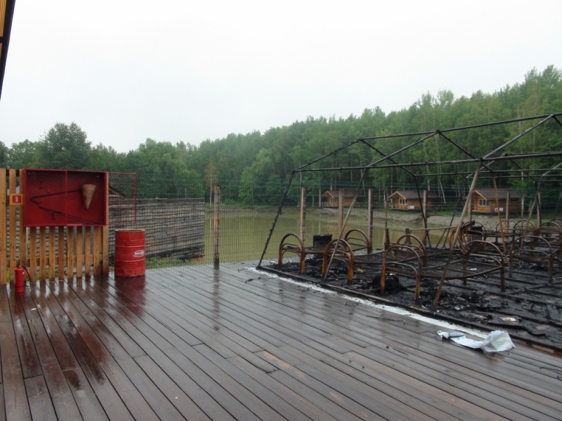 Место ЧП. Фото ГУ МЧС России по Хабаровскому краю