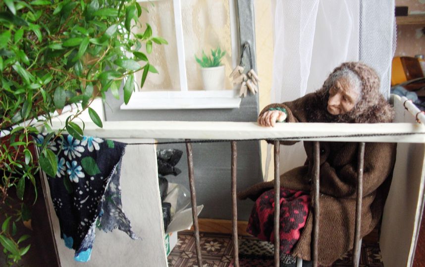 На балконе. Фото предоставлено Ириной Верхградской