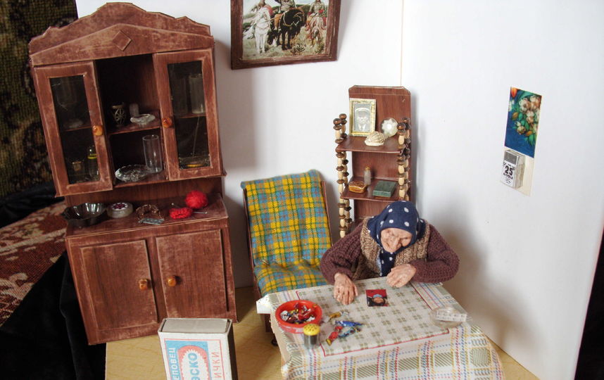 Разговор с внучкой. Фото предоставлено Ириной Верхградской