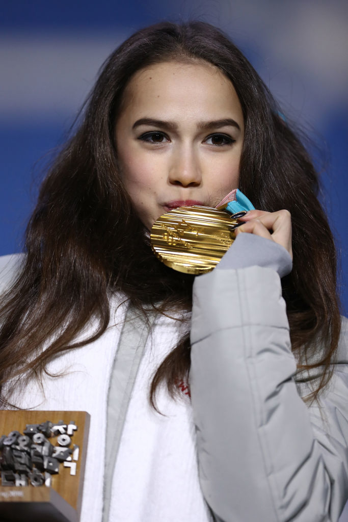 Олимпийская чемпионка 2018 года Алина Загитова. Фото Getty