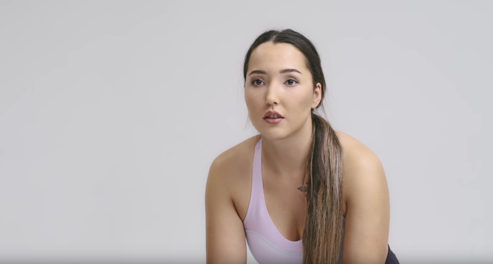 "Очень плохо, что нас – спортсменок – тоже подписывают под эту тему феминизма". Фото Скриншот youtube.com/watch?v=kGuxAaOFBAI&feature=youtu.be