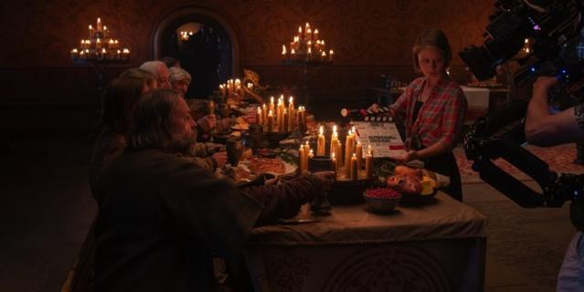 Царские пиры воссоздавались в фильме очень детально.