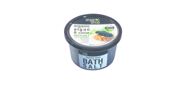 Organic Shop "Чёрная Икра", Cоль для ванн.