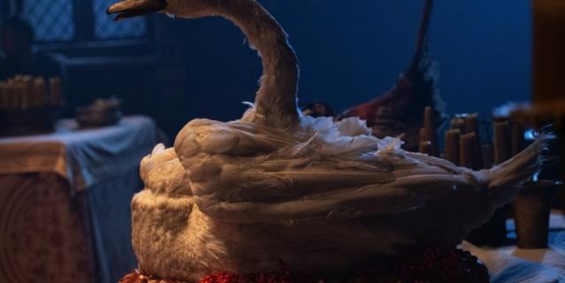 Царские пиры воссоздавались в фильме очень детально.
