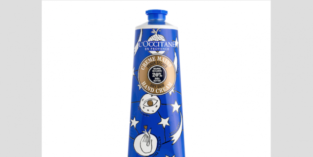 L’Occitane Castelbajac hand cream.
