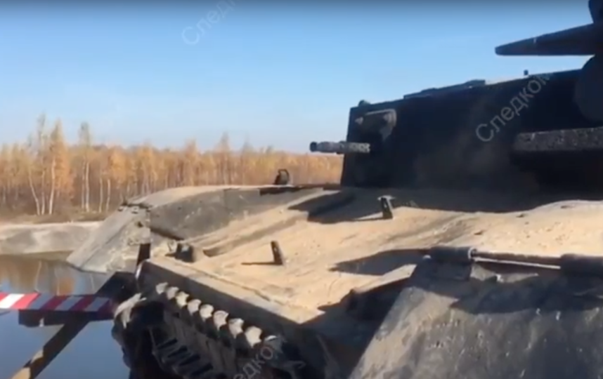 Фото с места гибели каскадёра. Фото Скриншот, Скриншот Youtube