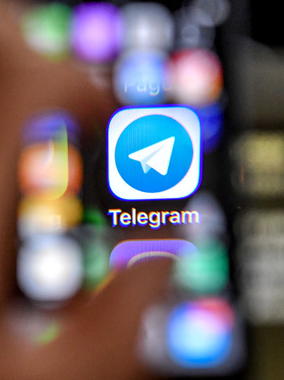 Роскомнадзор с 16 апреля начал блокировать Telegram. Фото AFP