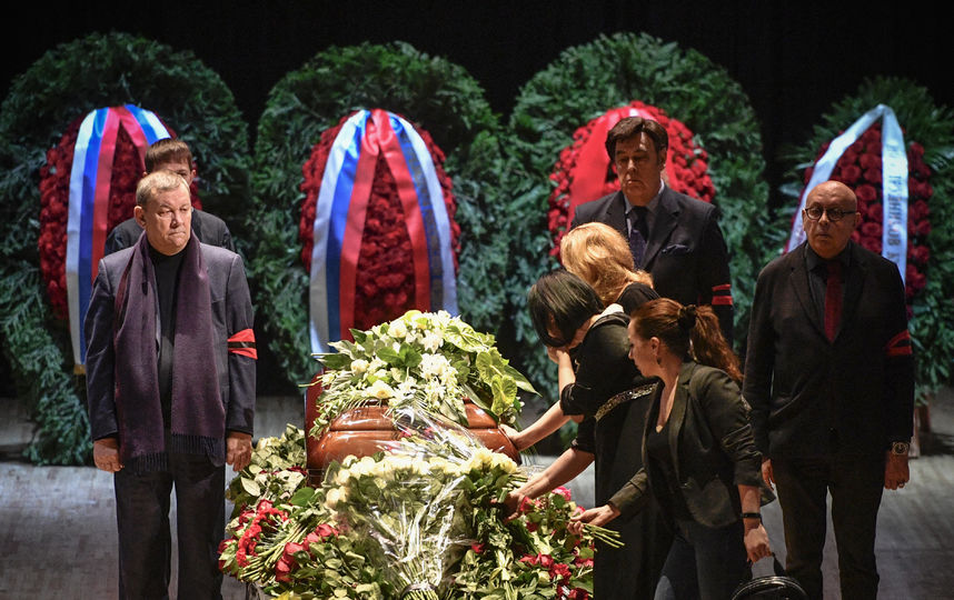 Церемония прощания с Дмитрием Хворостовским. Фото AFP