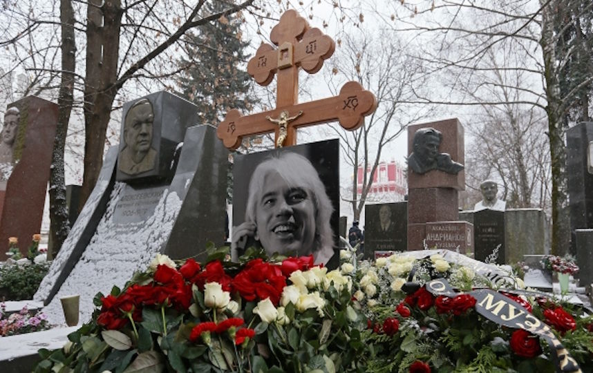 Похороны Дмитрия Хворостовского в Москве. Фото РИА Новости