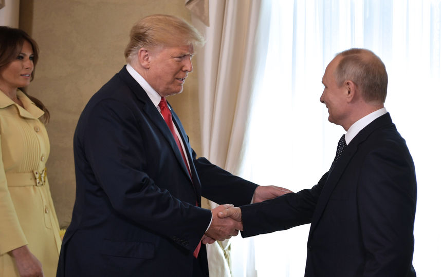 Владимир Путин и Дональд Трамп. Фото Getty