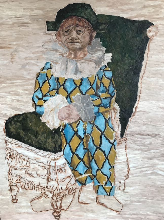 Пабло Пикассо, "Поль в костюме Арлекина", пластилиновый вариант. Фото предоставила Катерина Нежурина