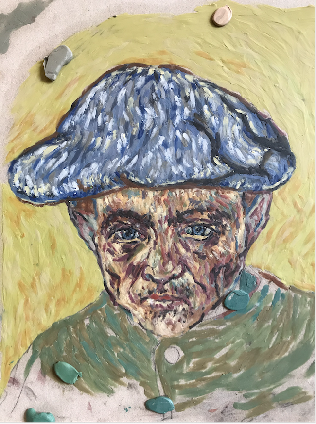 Пабло Пикассо, "Портрет мальчика", пластилиновый вариант. Фото предоставила Катерина Нежурина