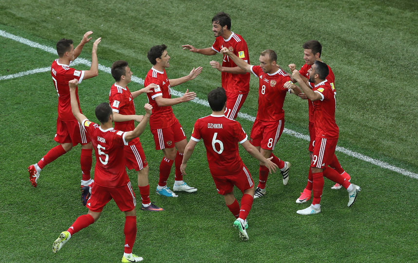 Сборная России по футболу на ЧМ–2018. Фото Getty