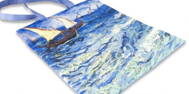 Сумка "Винсент ван Гог. Море в Сент-Мари", ГМИИ им. А. С. Пушкина.