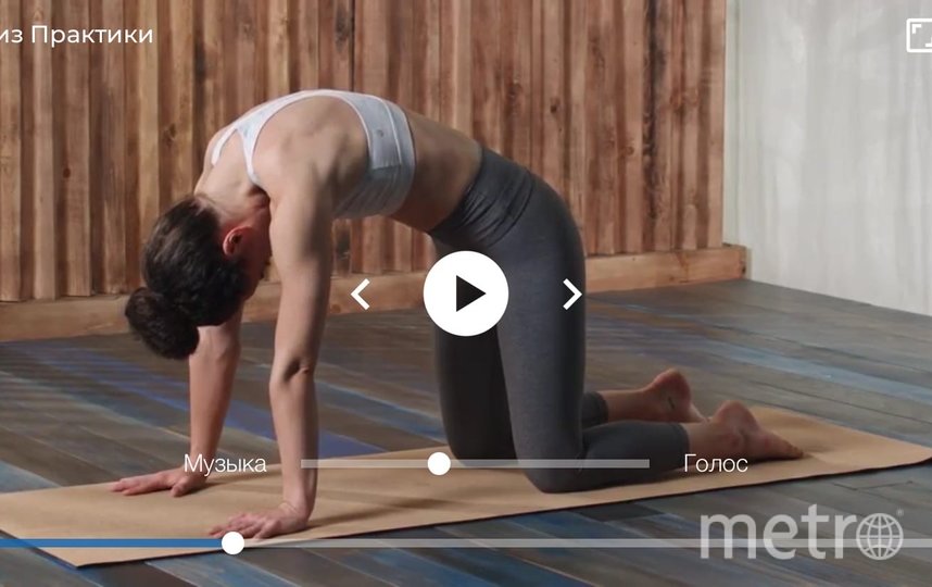 Yogaforbeginners. Фото скриншот: Yogaforbeginners, "Metro"