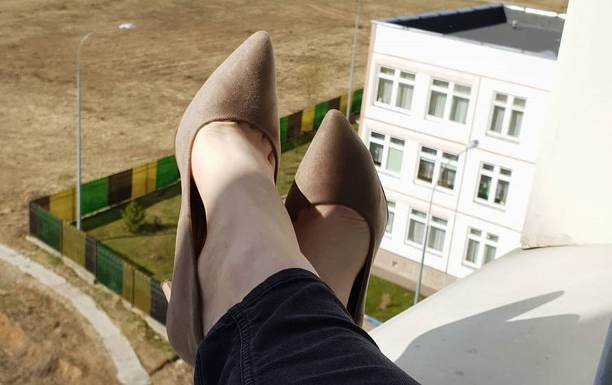 Флешмоб #туфлинапрогулке. Фото Скриншот Instagram/tanyafurdik