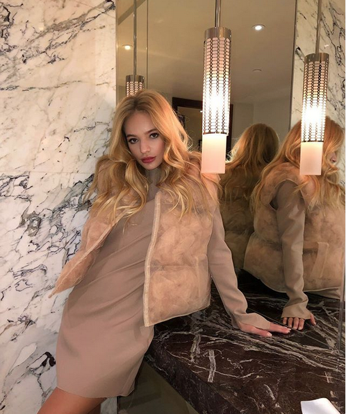 Елизавета Пескова. Фото скриншот: instagram.com/lisa_peskova/