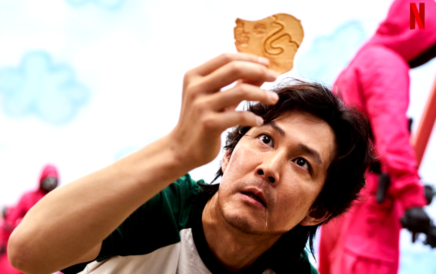 Кадр из сериала "Игра в кальмара".