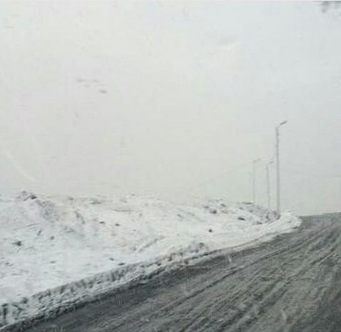 В Норильске выпал снег. Фото Instagram/anna_norilsk124