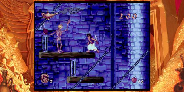Игра Disney Classic Games: Aladdin and The Lion King.