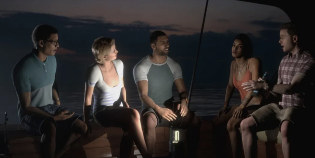 Игра The Dark Pictures Anthology: Man of Medan.