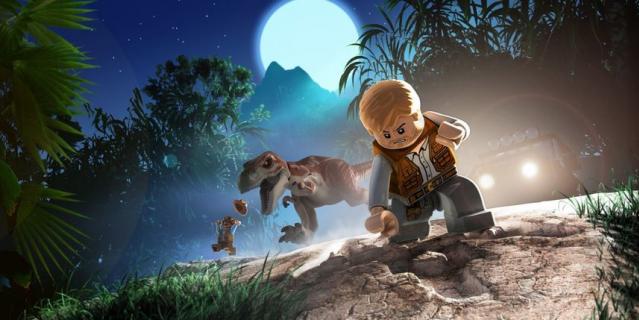 Игра LEGO Jurassic World.