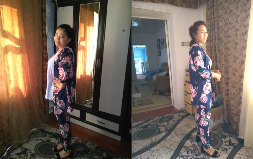 Индира и её бабушка. Фото Индира