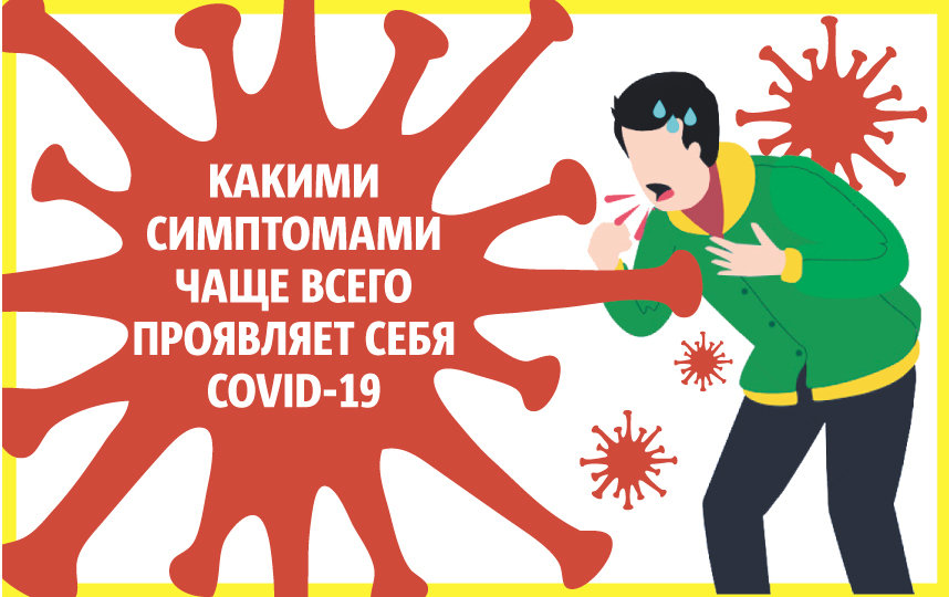 Как распознать симптомы коронавируса: инфографика на основе данных Минздрава