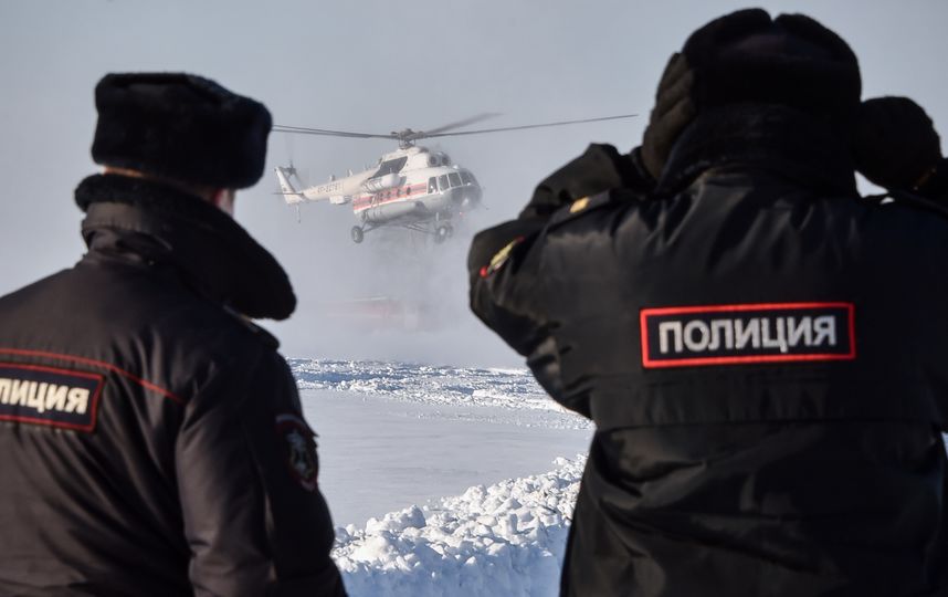 Место крушения Ан-148. Фото AFP