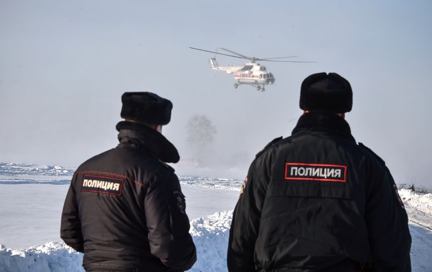 Работа спасателей на месте крушения Ан-148. Фото AFP