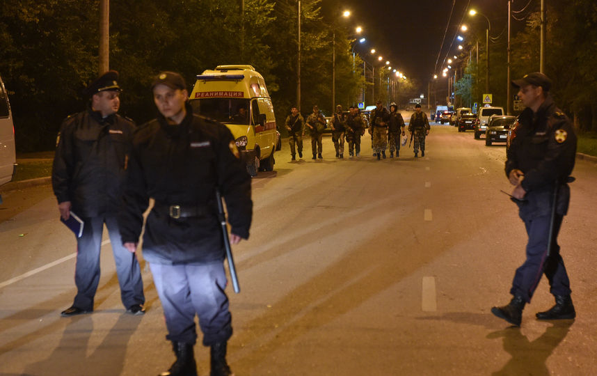 Фото с места трагедии в Керчи. Фото AFP