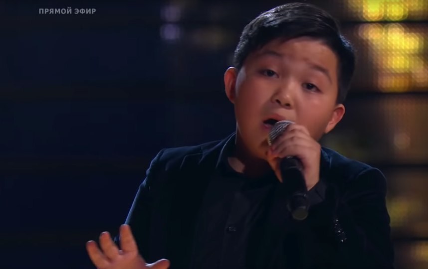 Ержан Максим. Фото Скриншот/The Voice Kids Russia/Голос Дети, Скриншот Youtube