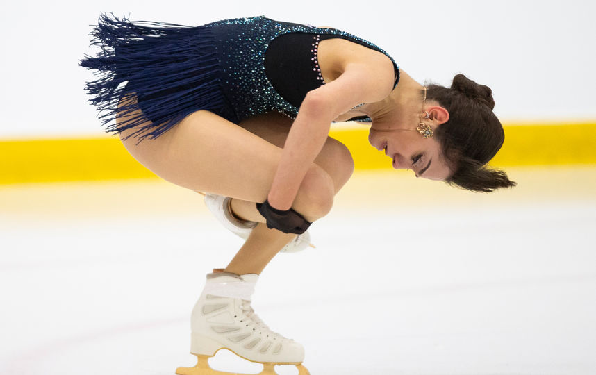 Евгения Медведева на Autumn Classic International 2018 в Канаде. Фото AFP