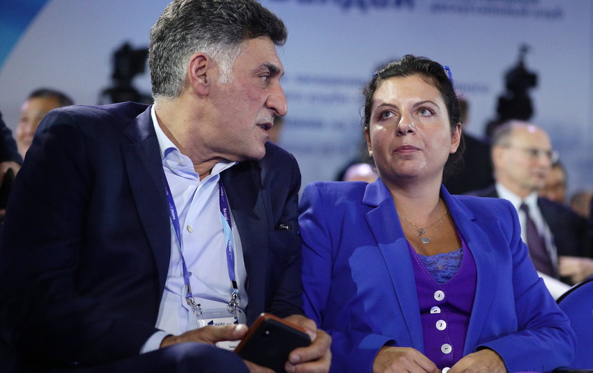 Тигран Кеосаян и Маргарита Симоньян. Фото Getty