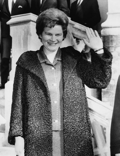 Валентина Терешкова в российском посольстве в Лондоне, 1964-й год. Фото Getty