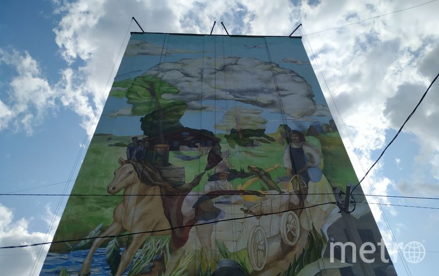 Муралы преобразили целый город. Фото Ольга Кабанова, "Metro"