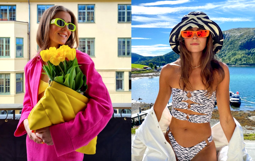 Пример ярких очков. Фото Скриншот Instagram: @ninasandbech