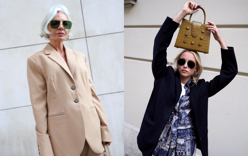 Пример очков-авиаторов. Фото Скриншот Instagram: @greceghanem @ellenclaesson