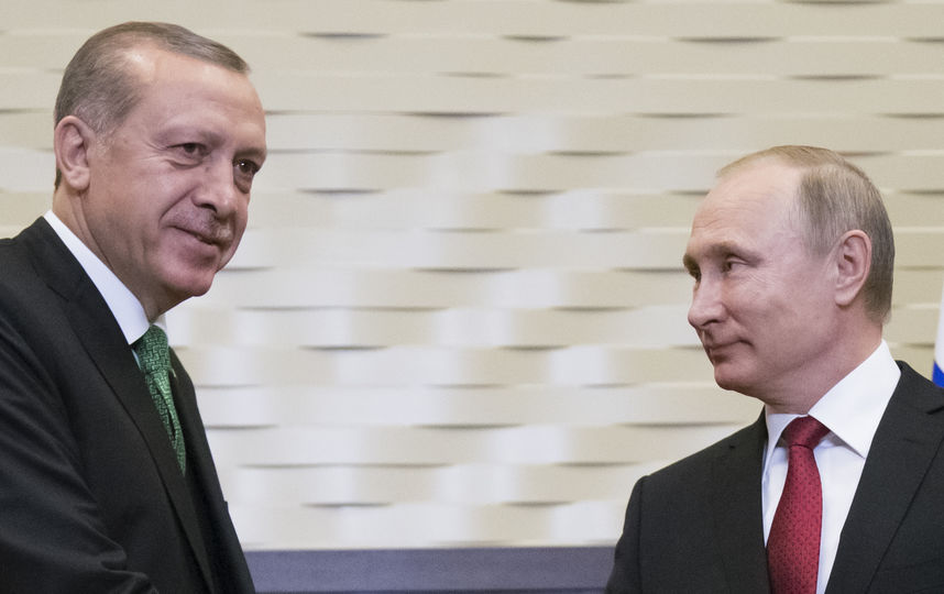 Путин и Эрдоган подвели итоги переговоров в Сочи