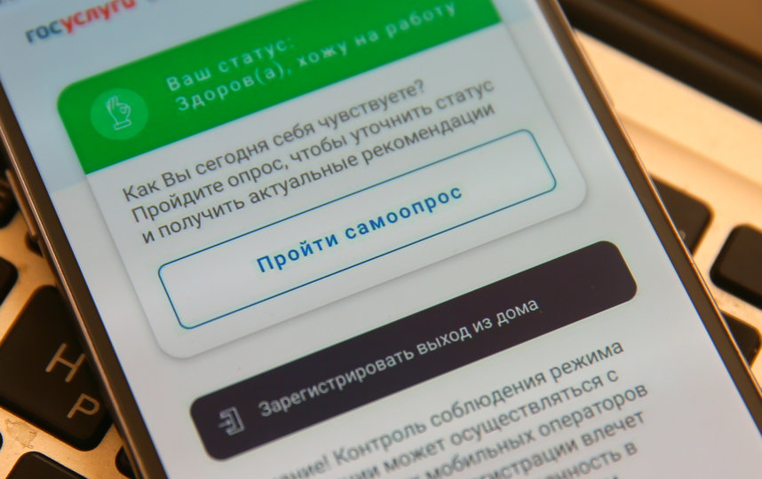 В App Store и Google Play появилось приложение "Госуслуги Стоп Коронавирус" от Минкомсвязи. Фото Василий Кузьмичёнок