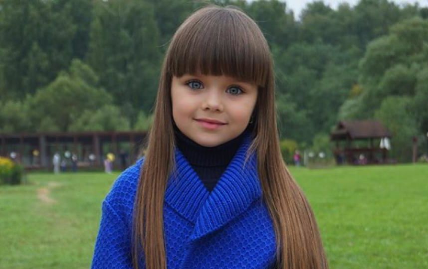 6-летнюю модель из России называют самым красивым ребёнком в мире