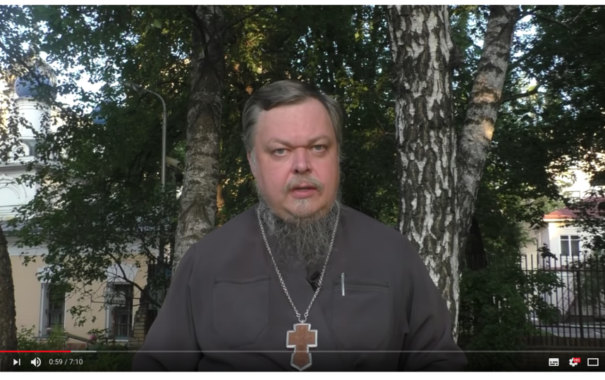 Отец Всеволод. Фото Скриншот видео YouTube., Скриншот Youtube